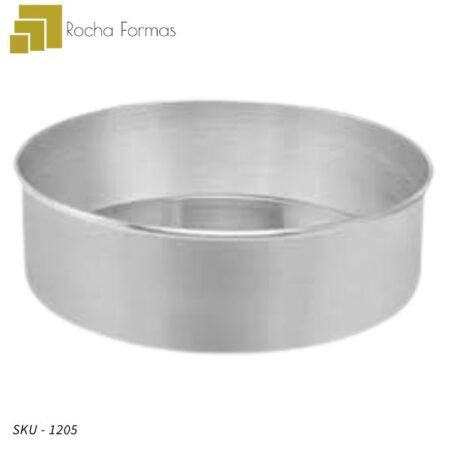 FORMA REDONDA RETA FIXA (ALUM.) - 35X10 CM